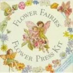 Barker, Cicely Mary - Flower Fairies Press Kit - Houten Flower Fiaries bloemen pers met boekje