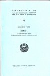 Forth, Gregory - RINDI - an ethnographic study of a traditional domain in eastern Sumba (VKI 93 1981)