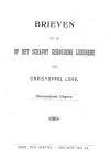 Love, Christoffel - Love, Christoffel-Brieven en de op het schavot gehouden leerrede