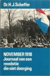 Scheffer  Dr. H.J. - November / 1918 / druk 3