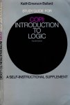 Ballard, Keith. - Study Guide to Copi: Introduction to logic.