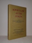 Barry / Ginsburgs / Maggs / Feldbrugge - Soviet Law after Stalin (Law in Eastern Europe no.20(I))