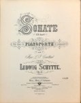 Schytte, Ludvig: - Sonate (B dur) für das Pianoforte. Op. 53