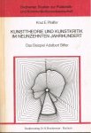 Pfeiffer, K.E. - Kunsttheorie und Kunstkritik im neunzehnten Jahrhundert : das Beispiel Adalbert Stifter Pfeiffer, K.E. - Kunsttheorie und Kunstkritik im neunzehnten Jahrhundert : das Beispiel Adalbert Stifter