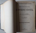 Sicherer C A X G F en Akveld A C - Hoogduitsch-Nederlandsch en Nederlandsch-Hoogduitsch woordenboek Twee delen Hoogduitsch-Nederlandsch (1504 pp) en Nederlandsch-Hoogduitsch (1365 pp)