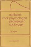Spitz, J.C. - Statistiek voor psychologen en pedagogen