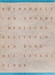 G. van der Wal - EUTHANASIE EA MED BESLISSINGEN