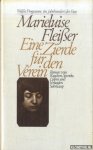 Fleisser, Marieluise - Eine Zierde für den Verein. Roman vom Rauchen, Sporteln, Lieben und verkaufen