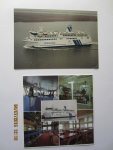 Rederij Doeksen - Twee foto's m.s. "Friesland" (1989) + 1 x ansichtkaart m.s. "Friesland" + 1 x ansichtkaart  "Kogekwieck" (veerdienst Harlingen-Terschelling)