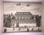 after Caspar Commelin (1636-1693)C - [Antique print, etching] T' Spin-Huys (Het Spinhuis in Amsterdam), published ca. 1726.