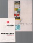 DESIGN - GISPEN catalogus 1962