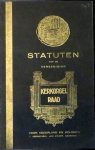 Niederlande: - Statuten van de Vereeniging Kerkorgelraad voor Nederland en Koloniën. Sekretaris: Jan Zwart