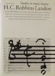 Biba, Otto. / Jones, David Wyn (red.) - Studies in Music History: Presented to H.C. Robbins Landon on His Seventieth Birthday