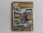 Auquier, Jean (tekst). - Hommage. - 9 zegels voor de 9de kunst. - 10de verjaardag van het Belgisch Centrum van het Beeldverhaal. [ Genummerd exemplaar 1133 / 1200 ].