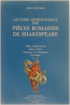 Jean Richer - Lecture astrologique des pièces Romaines de Shakespeare
