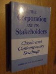 Clarkson, Max B.E. - The corporation and its stakeholders. Classic and contemporary readings
