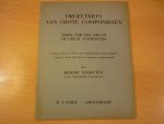Schouten; Hennie - Orgeltrio's van grote componisten ( trios for the organ of great composers)