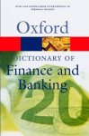 Brian Butler - A Dictionary of Finance and Banking