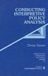 Dvora Yanow - Conducting Interpretive Policy Analysis