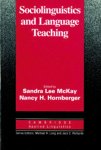 McKay, Sandra L. und Nancy H. Hornberger: - Sociolinguistics and Language Teaching: Paperback :