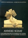 Anneke Schat 178772,  Cees Straus 14136 - Horizon in beweging Edelsmeedkunst en werken op papier/ Modern jewellery and calligraphic aquarelles