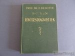 F. De Witte. - Beginselen van de Röntgendiagnostiek. F. De Witte. - Beginselen van de Röntgendiagnostiek.