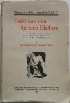 Meester Dirc van Delf - Tafel van den Kersten Ghelove I Inleiding en registers Naar de handschriften uitgegeven en van aanteekeningen voorzien door Daniels L M Fr tekstuitgaven van ons geestelijk erf. Deel IV