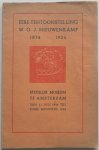  - Eere-Tentoonstelling W O J Nieuwenkamp1874-1934 Stedelijk Museum te Amsterdam van 21 juli 1934 tot einde augustus 1934 60e verjaardag