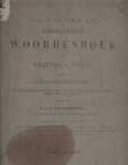 Aa, A.J. van der - Biographisch woordenboek der Nederlanden, bevattende levensbeschrijvingen van zoodanige personen, die zich op eenigerlei wijze in ons vaderland hebben vermaard gemaakt. Vierde deel . Letter D en E