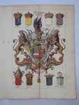 Johann Hermann Knoop / W.A. Bachienne - Vermakelyk wapen-kundig, geographisch-, en historisch spel / Eerste beginselen der Geographie