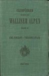 KURZ, MARCEL - Clubführer durch die Walliser Alpen. Band II: Vom Col Collon zum Theodulpaß .