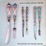 J.C.G. - Messen en vorken in Nederland 1500 -1800 = Knives and forks in The Netherlands 1500 - 1800 J.C.G. - Messen en vorken in Nederland 1500 -1800 = Knives and forks in The Netherlands 1500 - 1800
