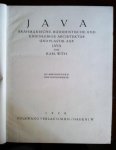 Wirth, Karl - Java. Brahmanische, buddhistische und eigenlebige Architektur und Plastik auf Java.