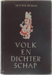 Dr TJ.W.R. de Haan - Volk en dichterschap
