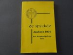 Coll. - De Spycker. Jaarboek 1994. Coll. - De Spycker. Jaarboek 1994.