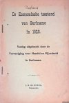 Oliveira, J.H. - De Economische toestand van Suriname in 1929: verslag uitgebracht door de Vereeniging voor Handel en Nijverheid in Suriname