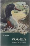 De Jong M. - Vogels in het open veld
