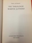 Luther, Martin (prof.dr.). (Paul Althaus (prof.dr.)) - Die Theologie Martin Luthers