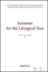 Feiss - Sermons for the Liturgical Year.