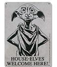  - Harry Potter Tin Sign House-Elves 15 x 21 cm