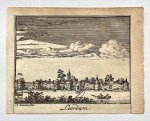 Abraham Zeeman (1695/96-1754) - Antique print, city view, 1730 | Leerdam, published 1730, 1 p.