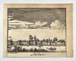 Abraham Zeeman (1695/96-1754) - Antique print, city view, 1730 | Leerdam, published 1730, 1 p.