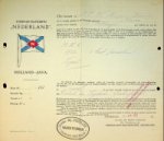 SMN - Vrachtbrief SMN ss Boeroe 1922