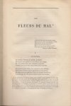 Baudelaire, Charles - Les Fleur du Mal.