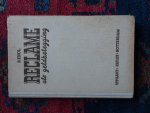 Knol, B. - RECLAME ALS GELDBELEGGING