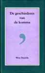 Daniëls, Wim - De geschiedenis van de komma.