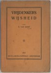 Dorp P van - Vrijdenkers wijsheid