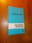 RUTTEN, MATHIEU, - Georges Simenon.