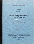 Gauquelin, Michel & Francoise - The Saturn Temperament & Men of Science