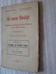 Knappert, Dr. L. / Veen, Prof.Dr. S.D. van - Uit onzen Bloeitijd / Schetsen van het Leven onzer Vaderen in de XVIIe Eeuw / Trouwen en Bruiloft vieren / Serie I. No. 10.